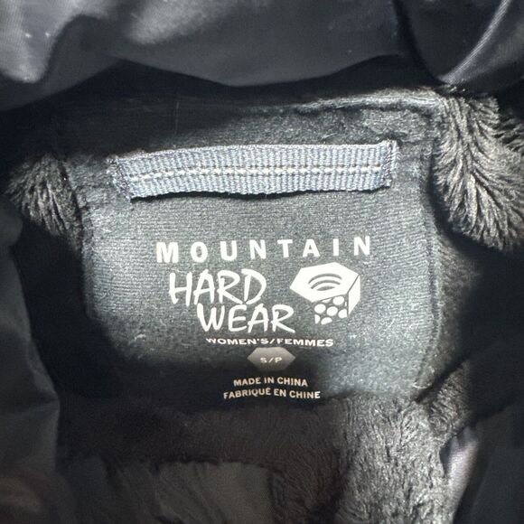Mountain Hardwear Downtown Coat Winter Parka Jacket Fur Long Puffer Womens Small - Picture 3 of 12